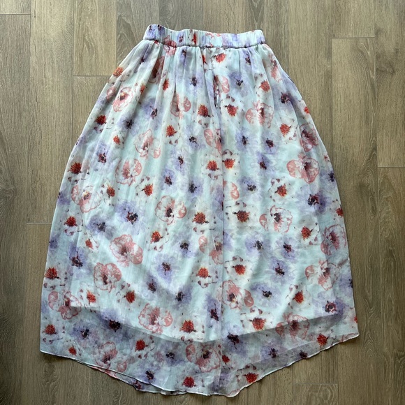 Zara Floral Maxi Skirt - Picture 2 of 5